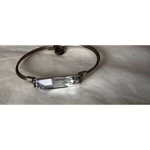 L&D Luca & Danni Denim blue bracelet with org tag/box